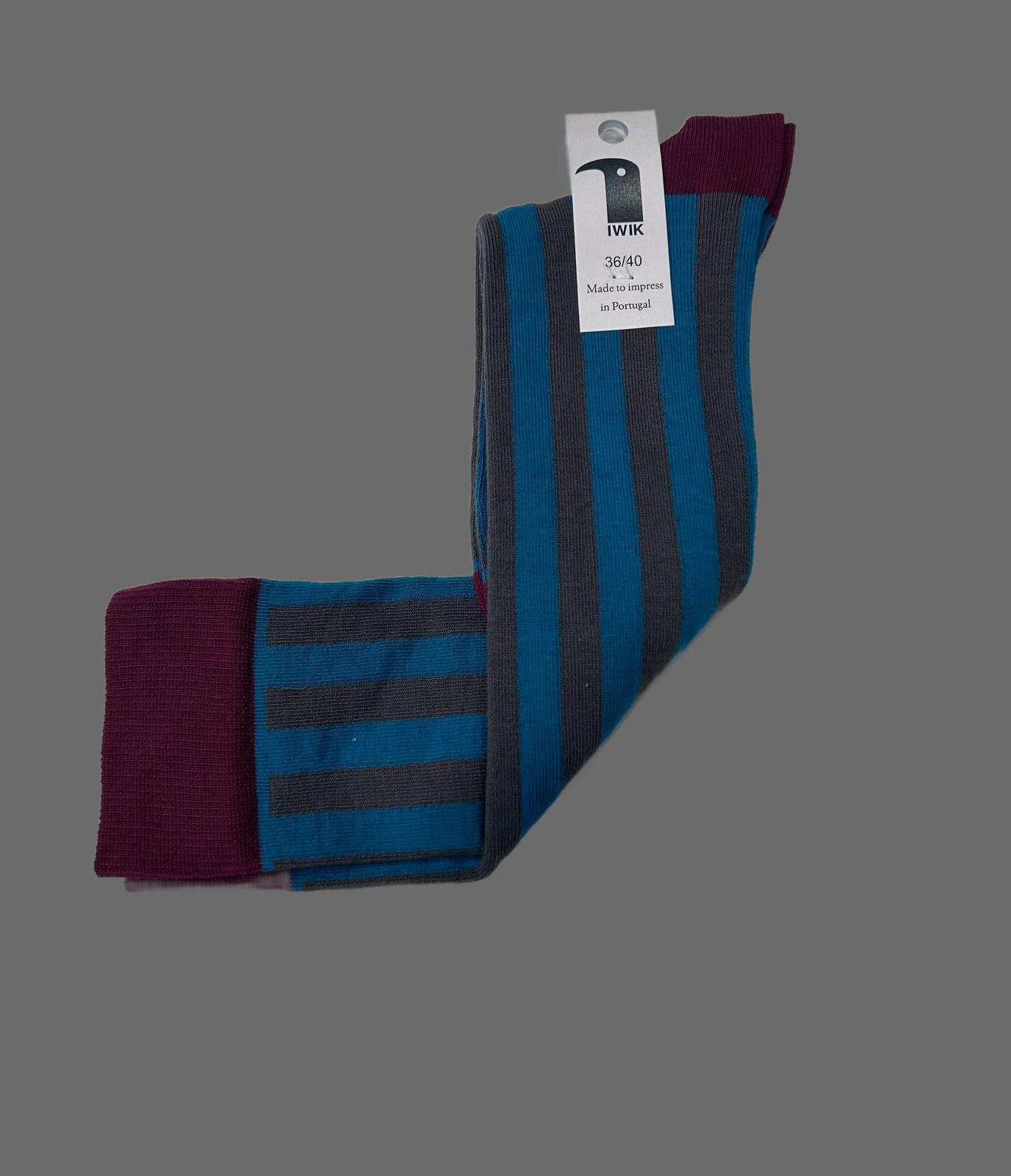 CALCETINES RAYAS VERTICALES