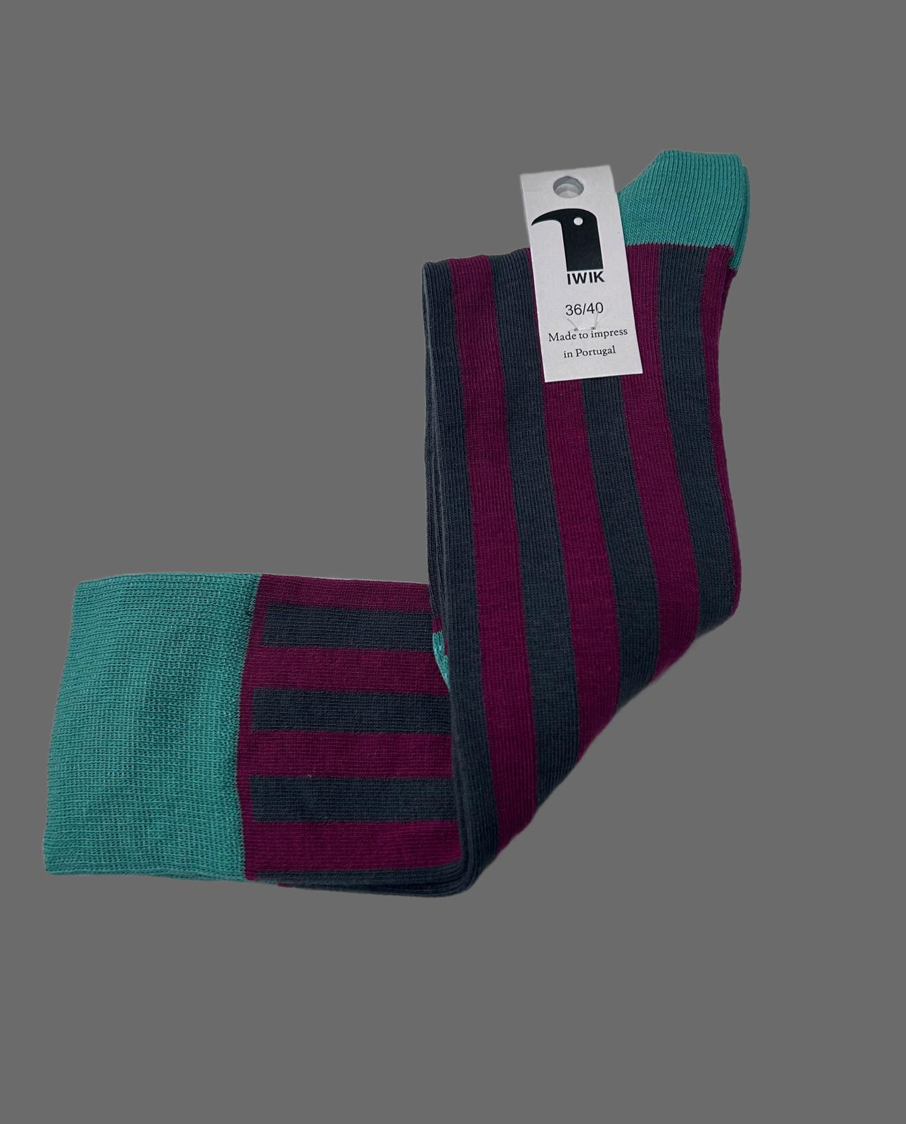 CALCETINES RAYAS VERTICALES - Imagen 3