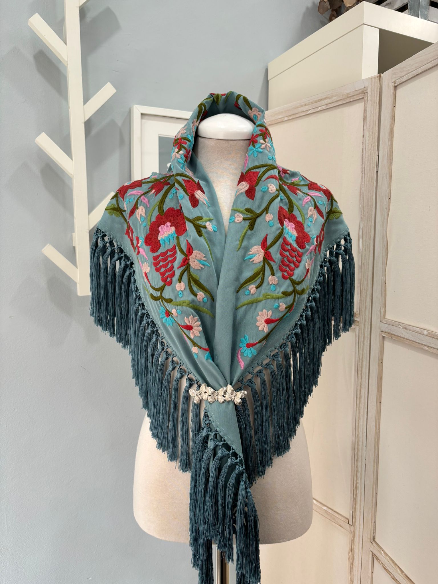 MANTÓN FLAMENCA ROCÍO - Imagen 7