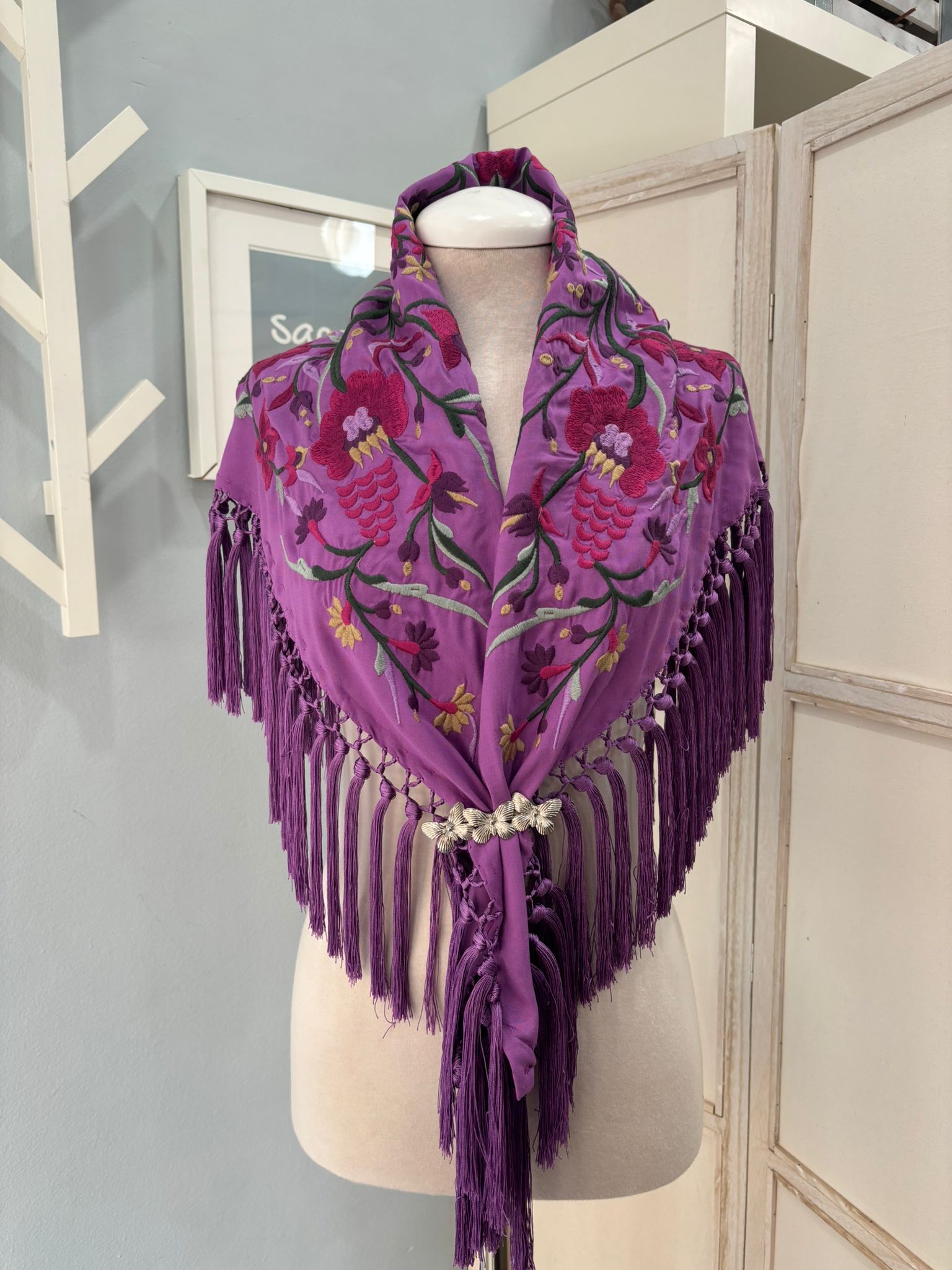 MANTÓN FLAMENCA ROCÍO - Imagen 14