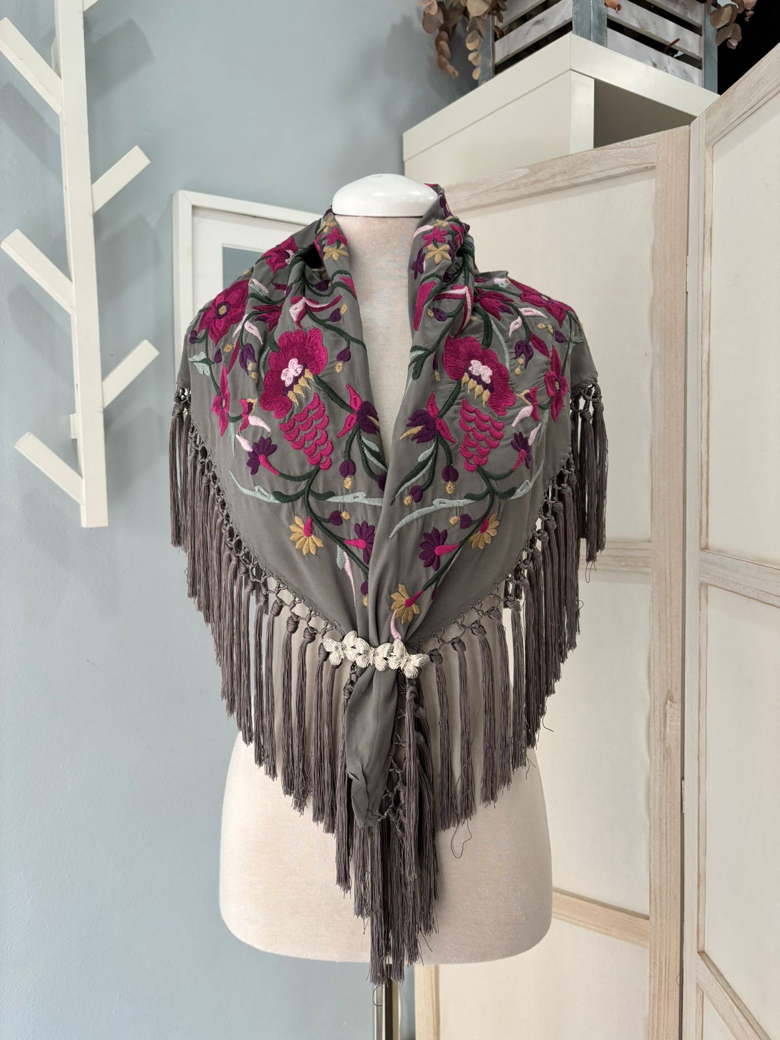 MANTÓN FLAMENCA ROCÍO - Imagen 3