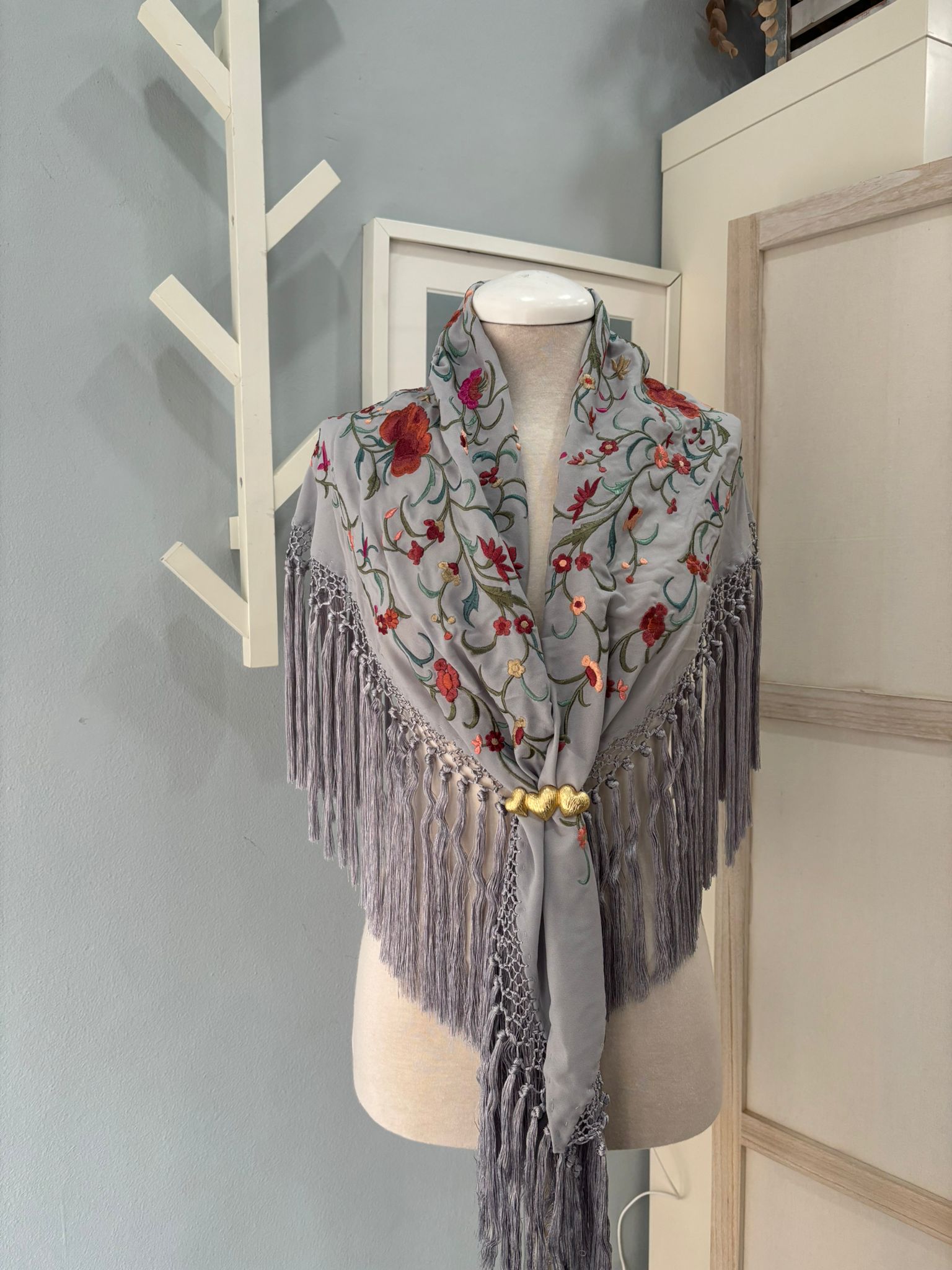 MANTÓN FLAMENCA MANUELA - Imagen 3