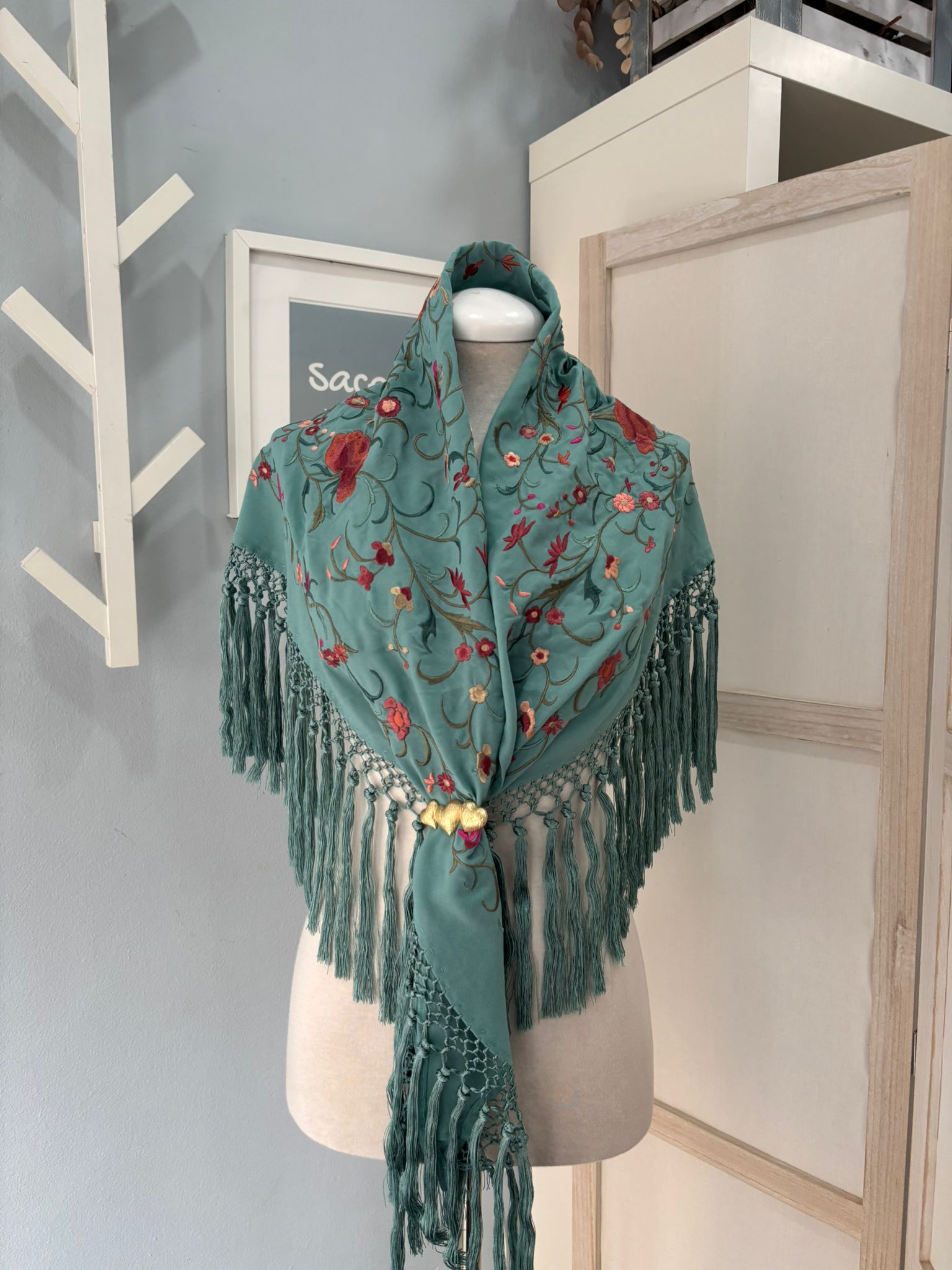 MANTÓN FLAMENCA MANUELA - Imagen 7